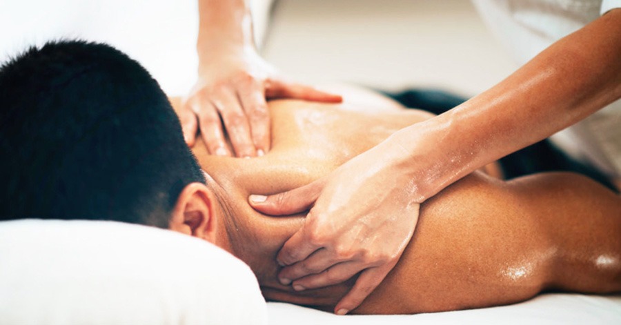 Effects of neck and shoulder massage therapy on reducing muscle tension