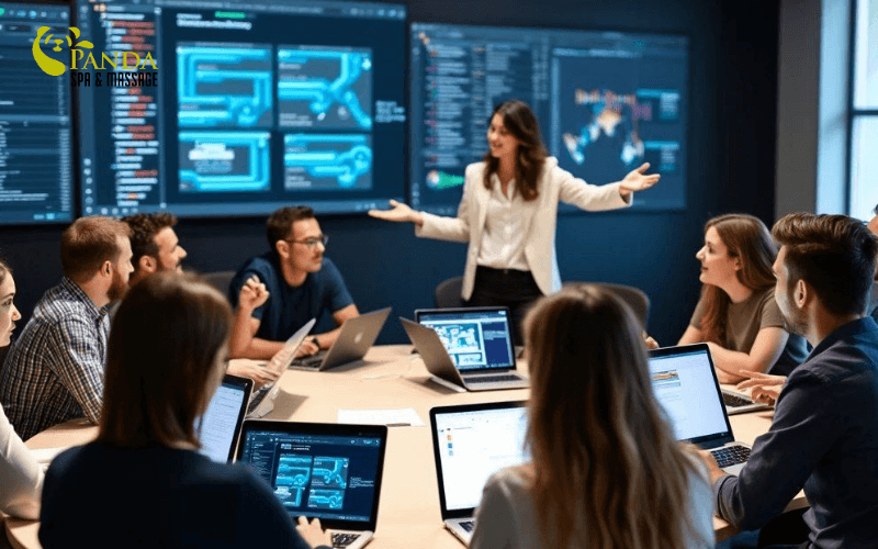 Massage Kiểu Panda Spa 