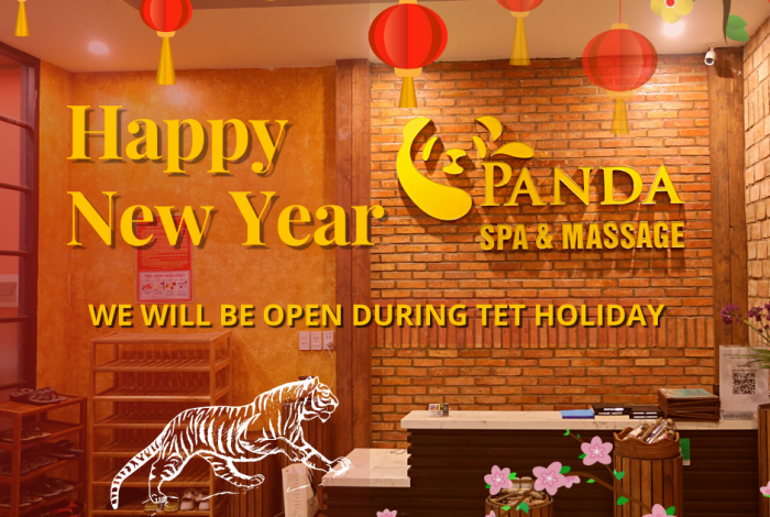 PANDA SPA WILL BE OPEN DURING TET HOLIDAY
