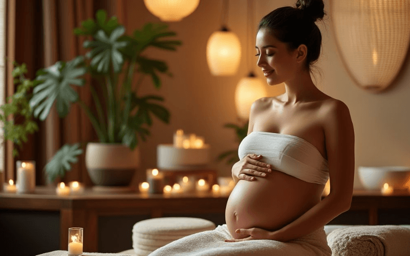 Massage cho bà bầu