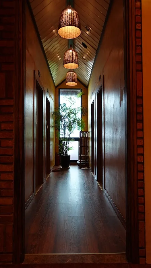 Hành lang tại Panda Spa Đà Nẵng