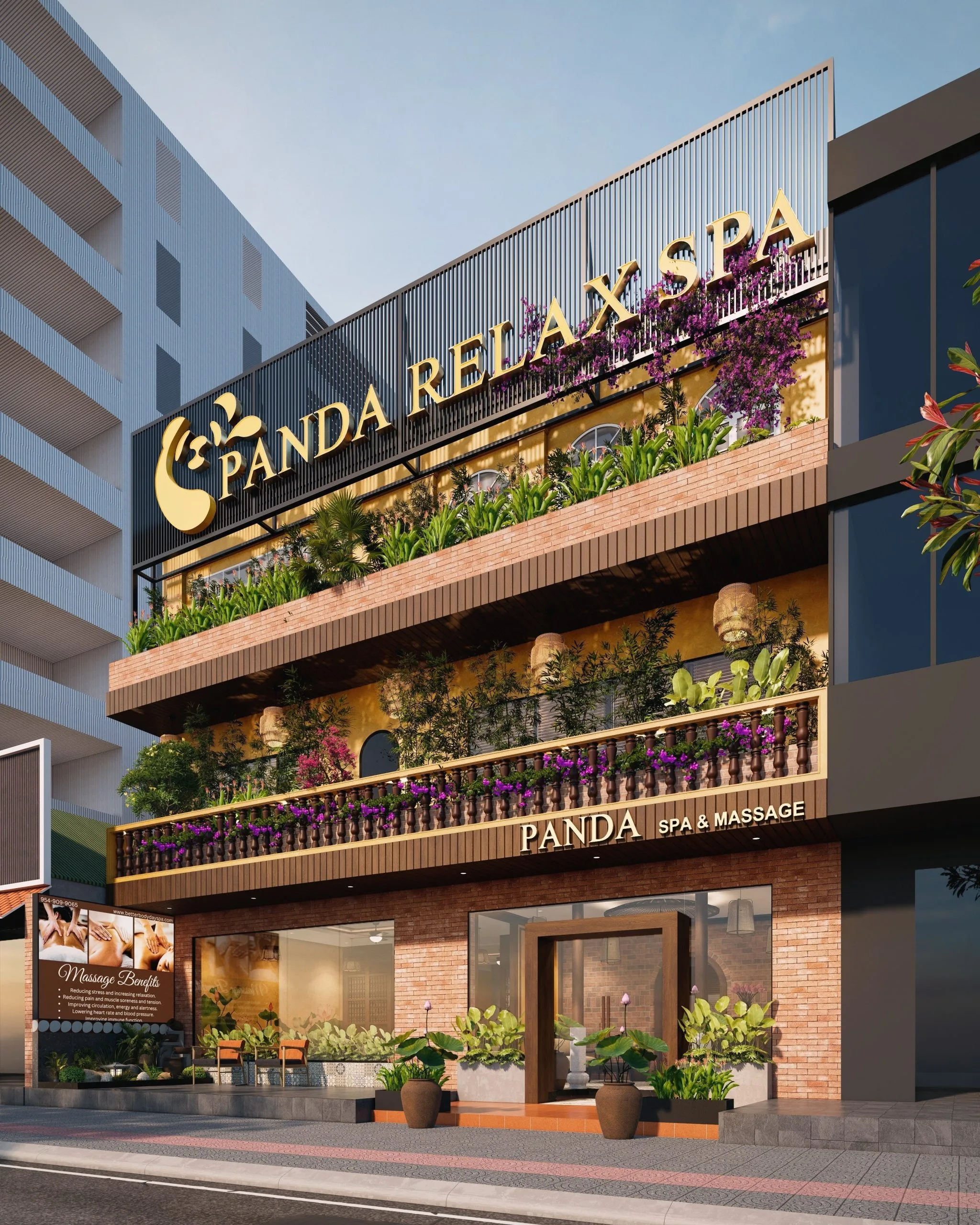 Panda Spa will open a new branch at 225 Nguyen Van Thoai – City. Danang