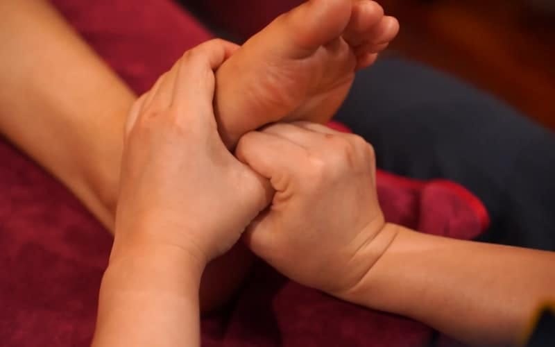 basic full-body massage