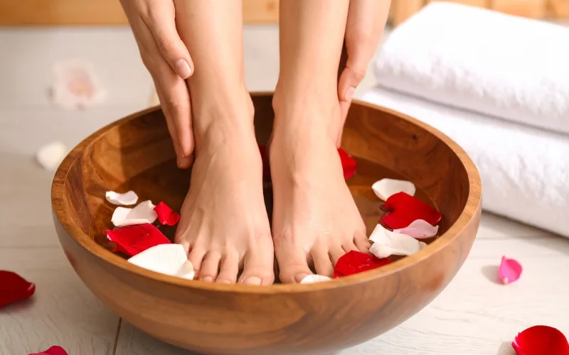 발 마사지 방법