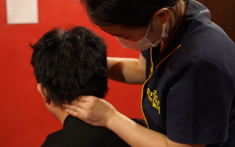 Japanese style massage