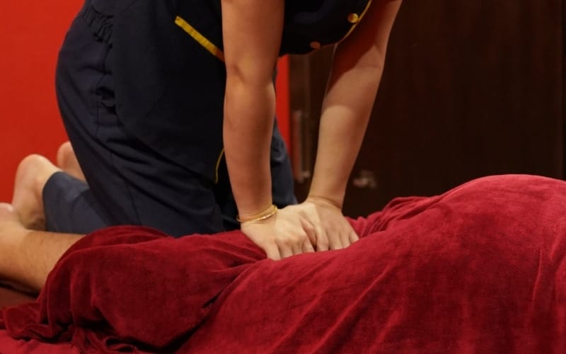 Japanese style massage