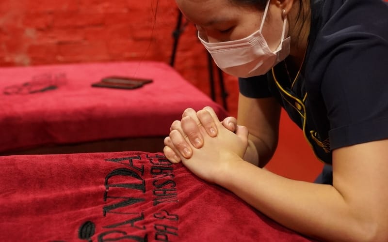 Japanese style massage