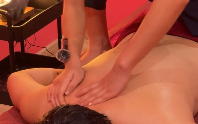 Back, neck, shoulder & nape therapy