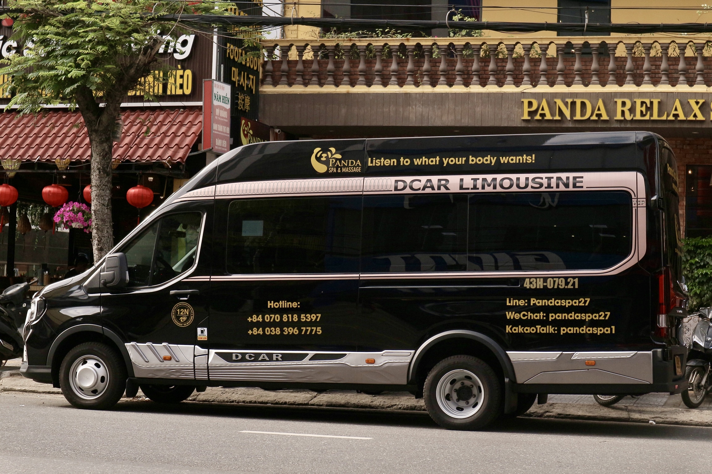 Panda Spa Free Shuttle Service in Da Nang