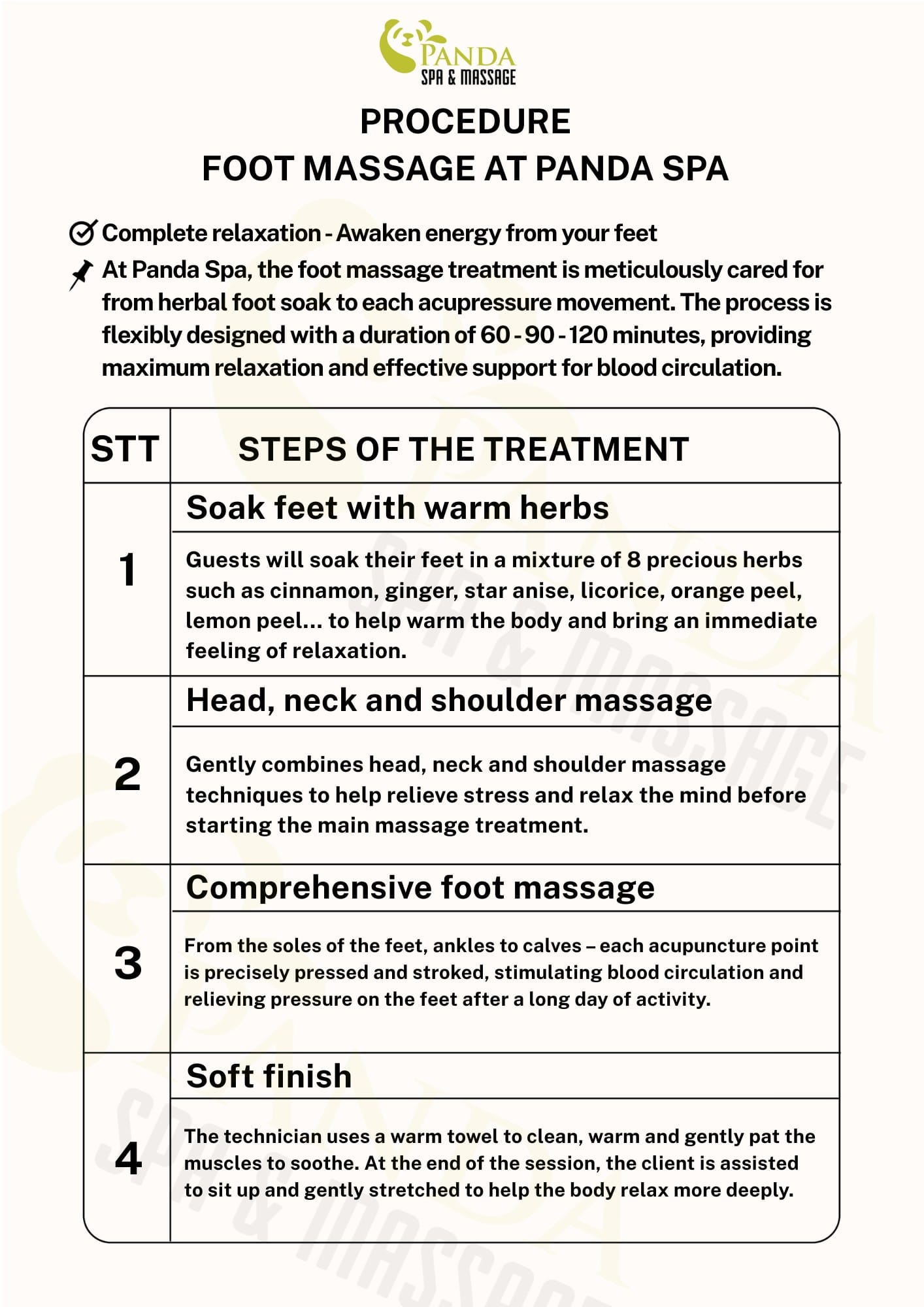 FOOT MASSAGE