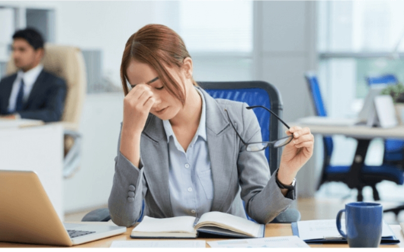 Dân Văn Phòng, Người Làm Việc Căng Thẳng
