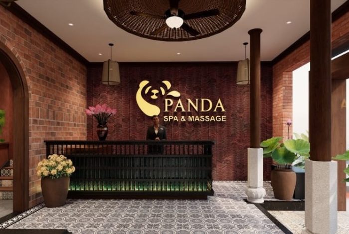 (English) Panda Spa – Spa location in Da Nang near the beach, cool in summer