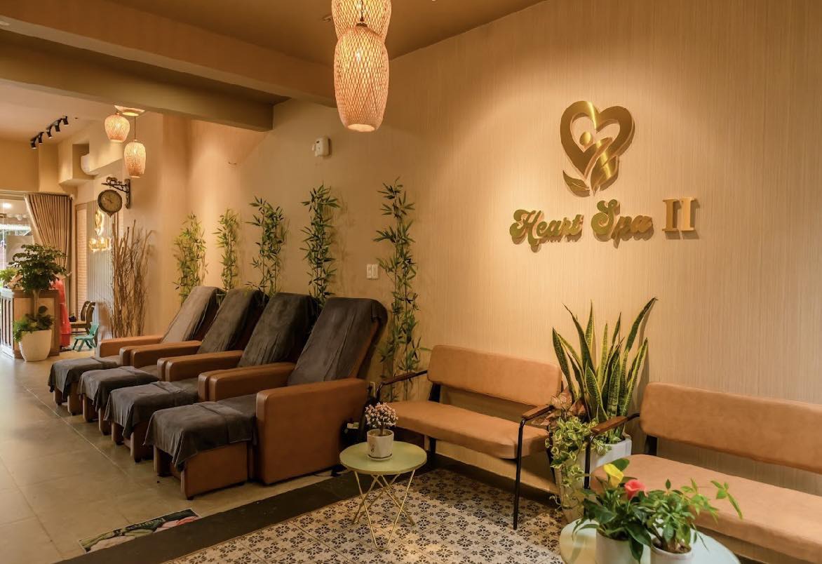 Heart Spa – Không Gian Ấm Cúng, Phù Hợp Thư Giãn Cùng Gia Đình