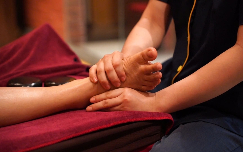 Quy Trình Massage Chân Tại Panda Spa