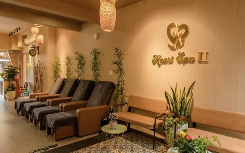 Heart Spa không gian nghệ thuật và trị liệu đậm chất Á Đông