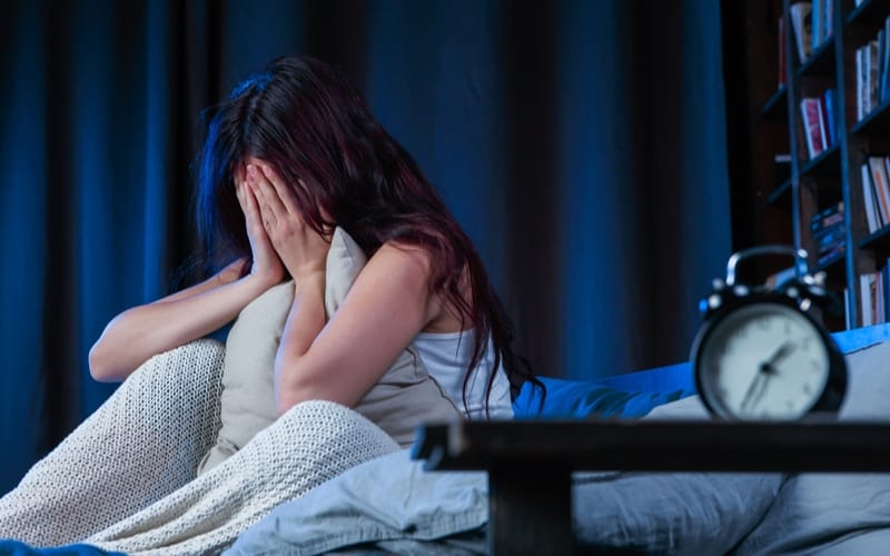 Khi cảm thấy mất ngủ hoặc giấc ngủ không sâu