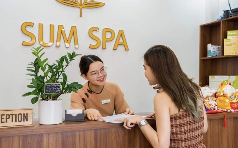Sum Spa – Chạm Vào Sự Tĩnh Lặng Trong Từng Liệu Trình