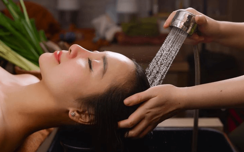 cách gội đầu dưỡng sinh