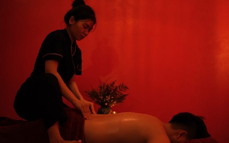 hình ảnh massage tre