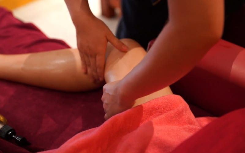 massage chân
