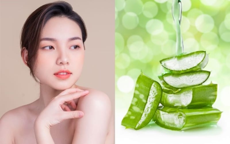 약초로 얼굴 피부 관리