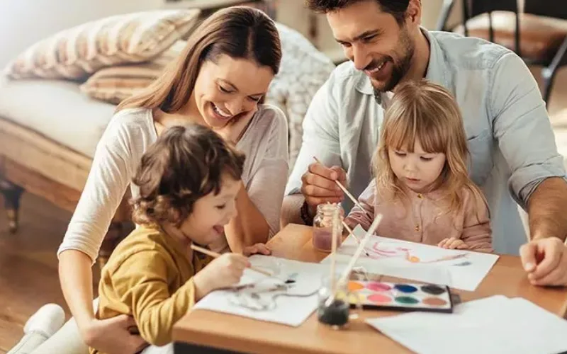 親子で絆を深めるマッサージ