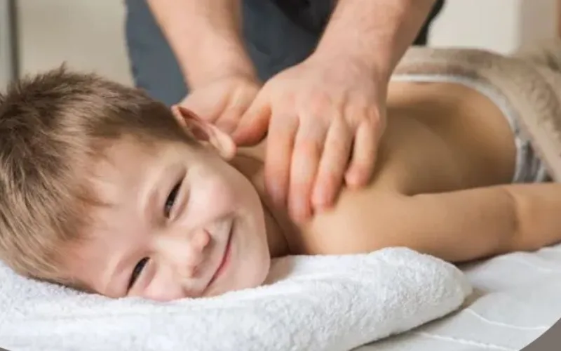 マッサージが身体発達をサポート