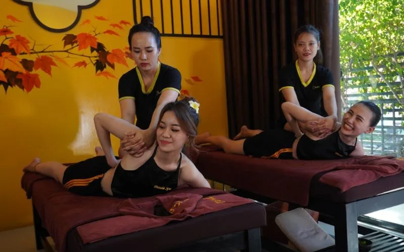 how to book spa at Panda Spa