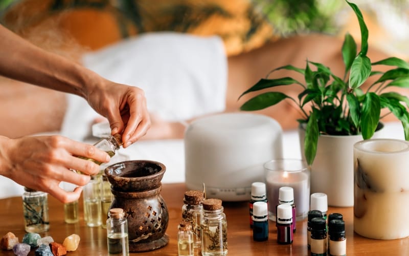 带桑拿房的spa按摩