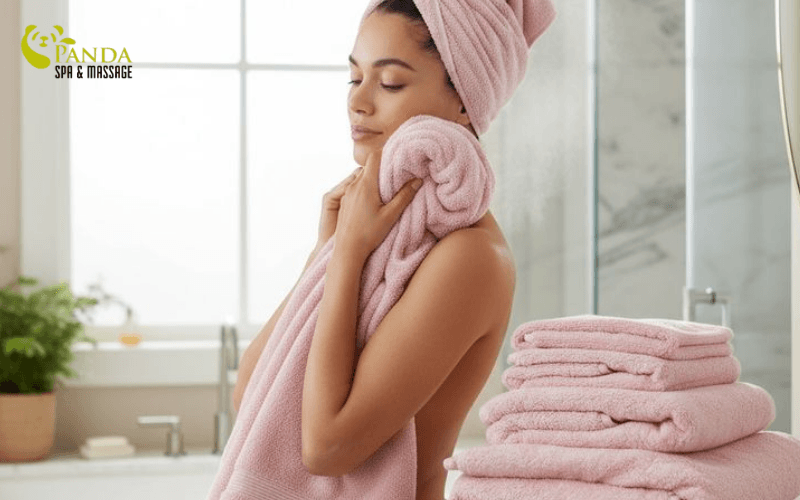 có nên tắm ngay sau khi massage aroma không