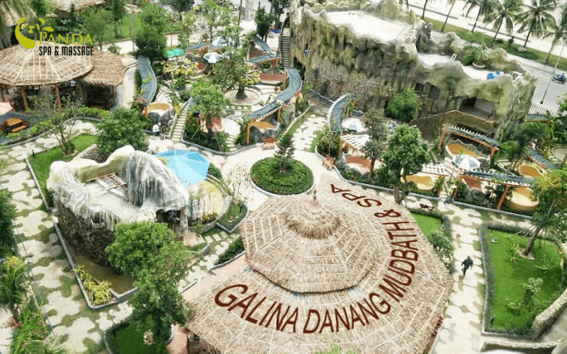 massage chân gần biển