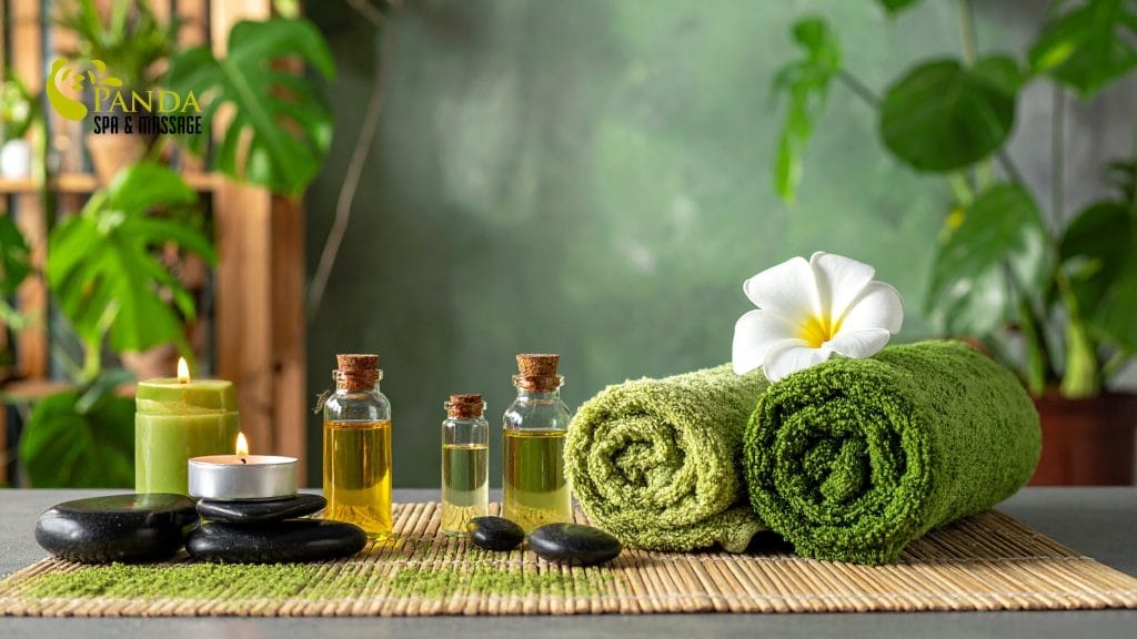 精油ボディマッサージ 