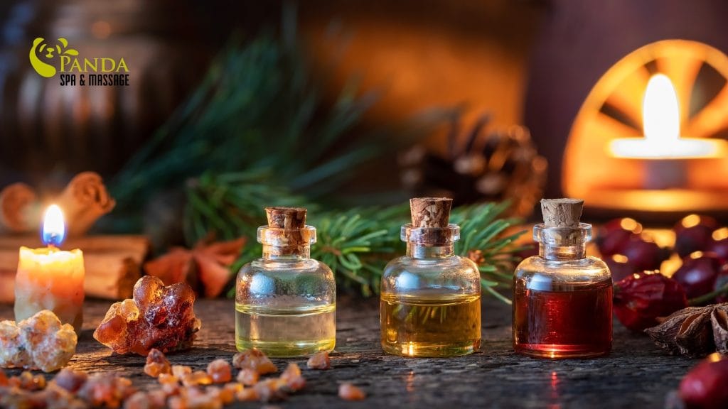 精油ボディマッサージ 