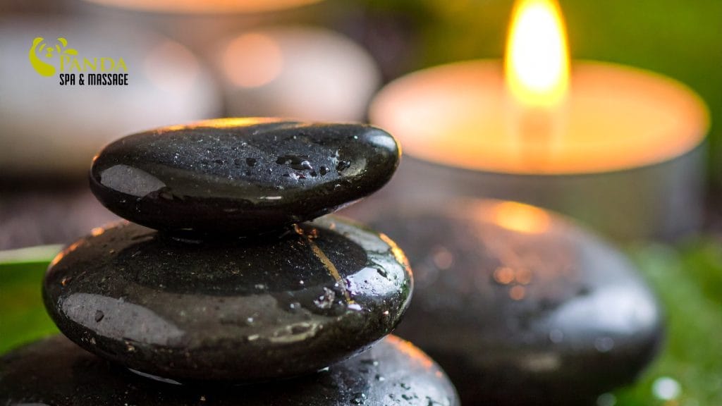 뜨거운 돌 바디 마사지의 이점