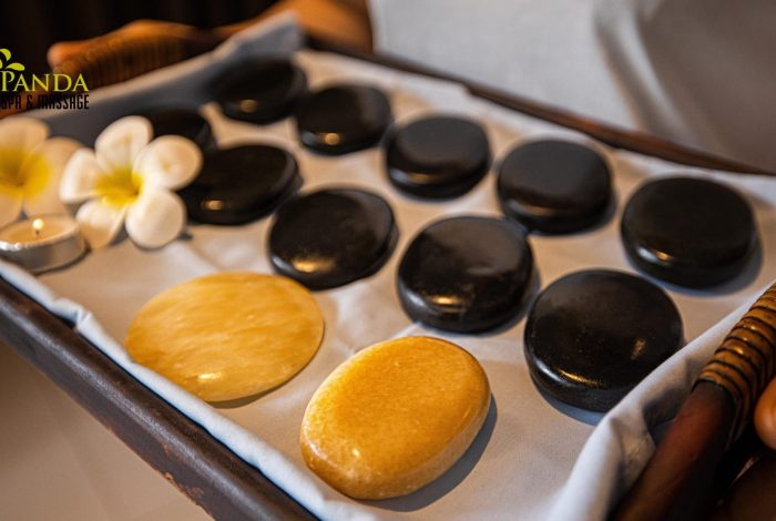 Hot Stone Body Massage in Standard Spa Relaxation Treatment