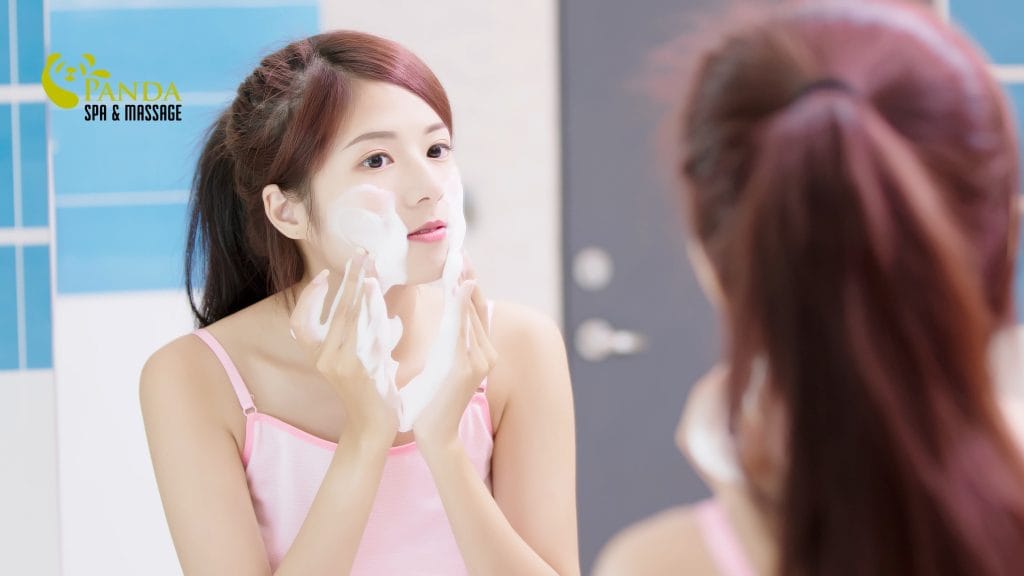 facial cleanser to reduce irritation