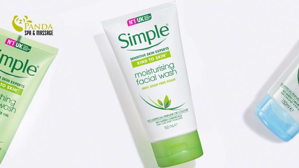 sữa rửa mặt simple