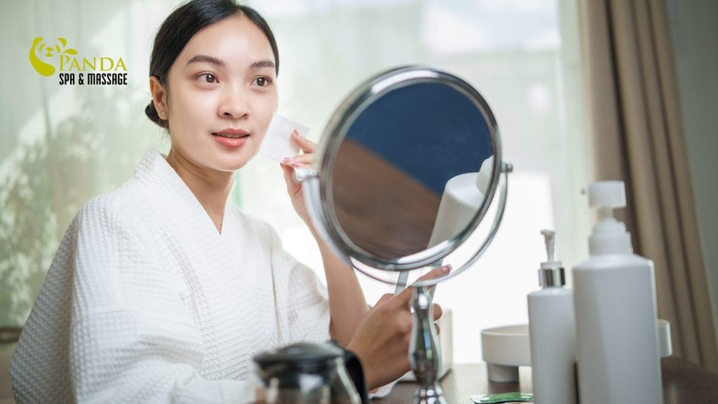 pH level of facial cleanser