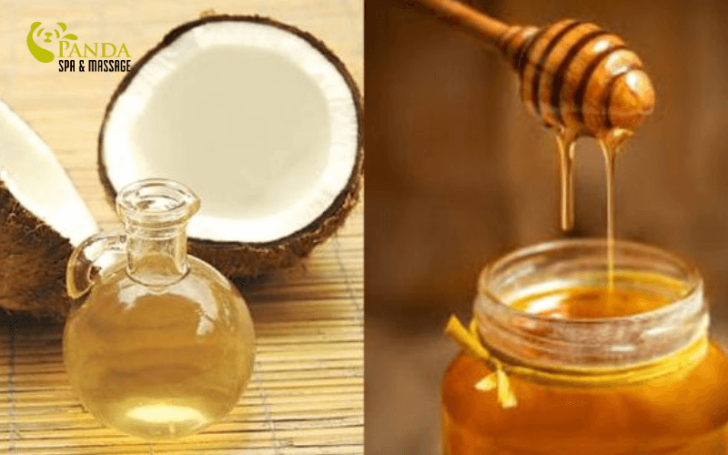 massage body bằng dầu dừa