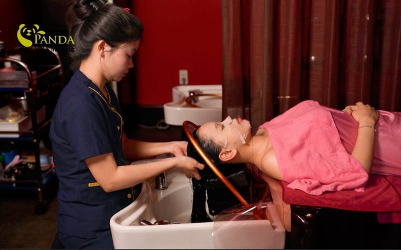 massage gội đầu