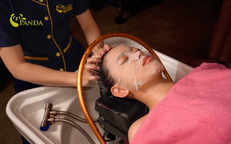 massage gội đầu