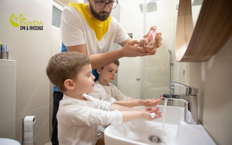 sữa rửa mặt cho trẻ em