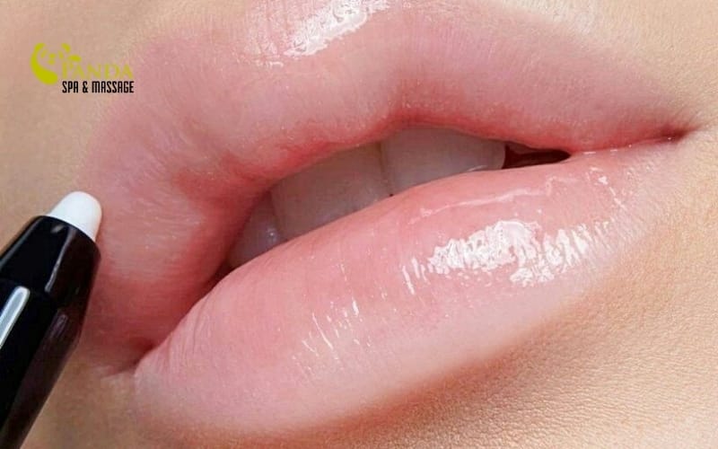 cách trị thâm môi