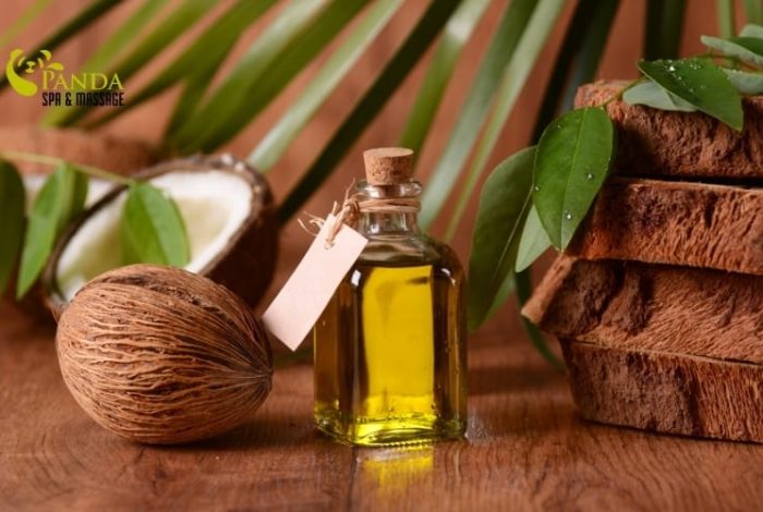 (English) Coconut Oil Body Massage for Deep Moisturization and Relaxation