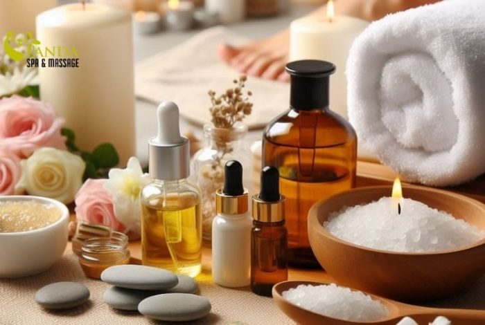 다낭 표준 스파 휴식 바디 마사지 아로마 오일